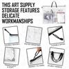 Durable Poster Storage Bag Large Capacity Drawing Portfolio Case NEW Art Portfolio Bag  Student