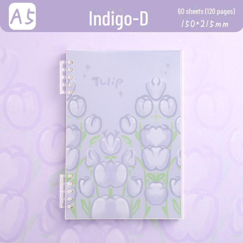 Блокнот с отрывными листами INS Gradient Blush формата A5/B5: Простая, универсальная тетрадь для студентов