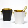 White Black Noble KTV Wine Bottle Cooler Beer Chiller Barrel Silver Gold European Style Champagne Barrel Deer Head Ice Bucket