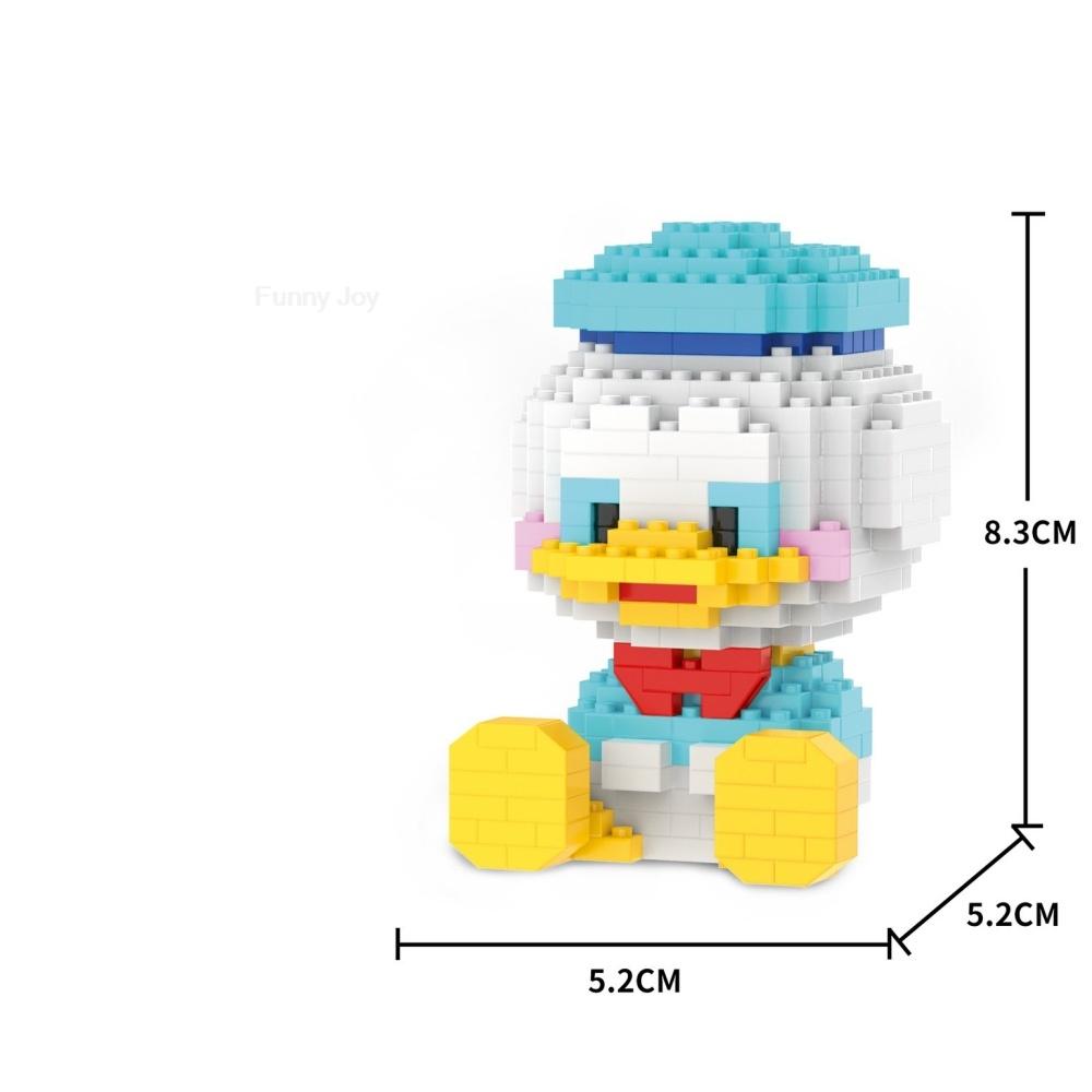 Cartoon Anime Blocks Kuromi My Melody Cinnamoroll Mouse Building Blocks Doll Toy Kids Birthday Gift