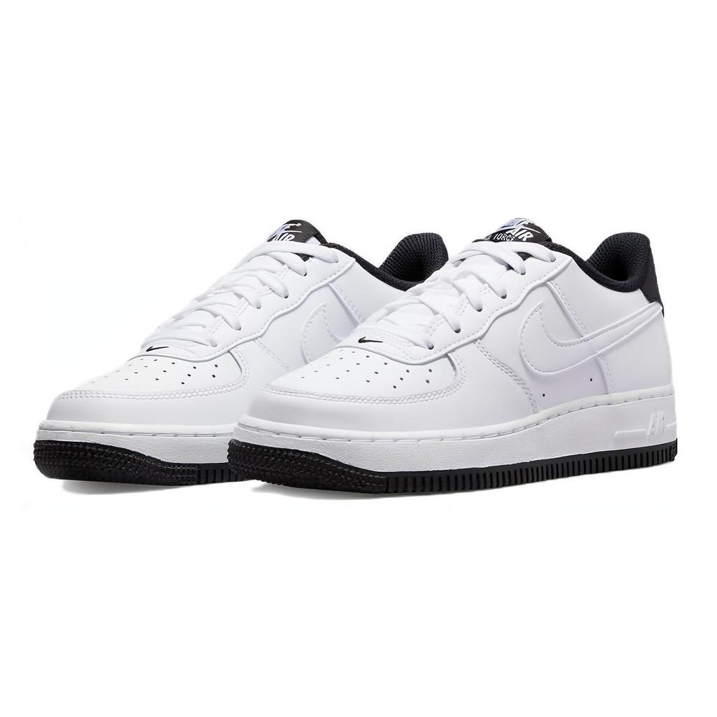 Nike Детские кроссовки Air Force 1 07 ESS GS белые черные DV1331-100