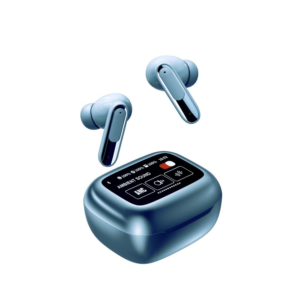 Беспроводные Bluetooth-наушники-вкладыши V8 Display A9pro с AI-переводом и шумоподавлением A10ANC V20