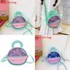 Cartoon Cute Star Jar Printed Children Round Single Shoulder Bag Crossbody