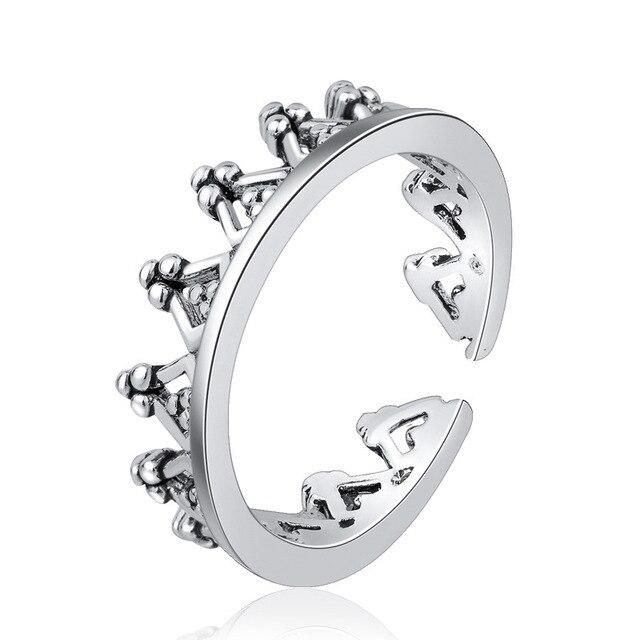 Винтажные панк-кольца из стерлингового серебра 925 пробы с геометрическим рисунком для женщин, обручальное кольцо на палец ручной работы, ювелирные изделия из стерлингового серебра Jz441