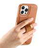 For iPhone 12 6.1 inch/iPhone 12 Pro 6.1 inch Magnetic Case CASENEO Wristband PU Leather+PC Shockproof Phone Cover