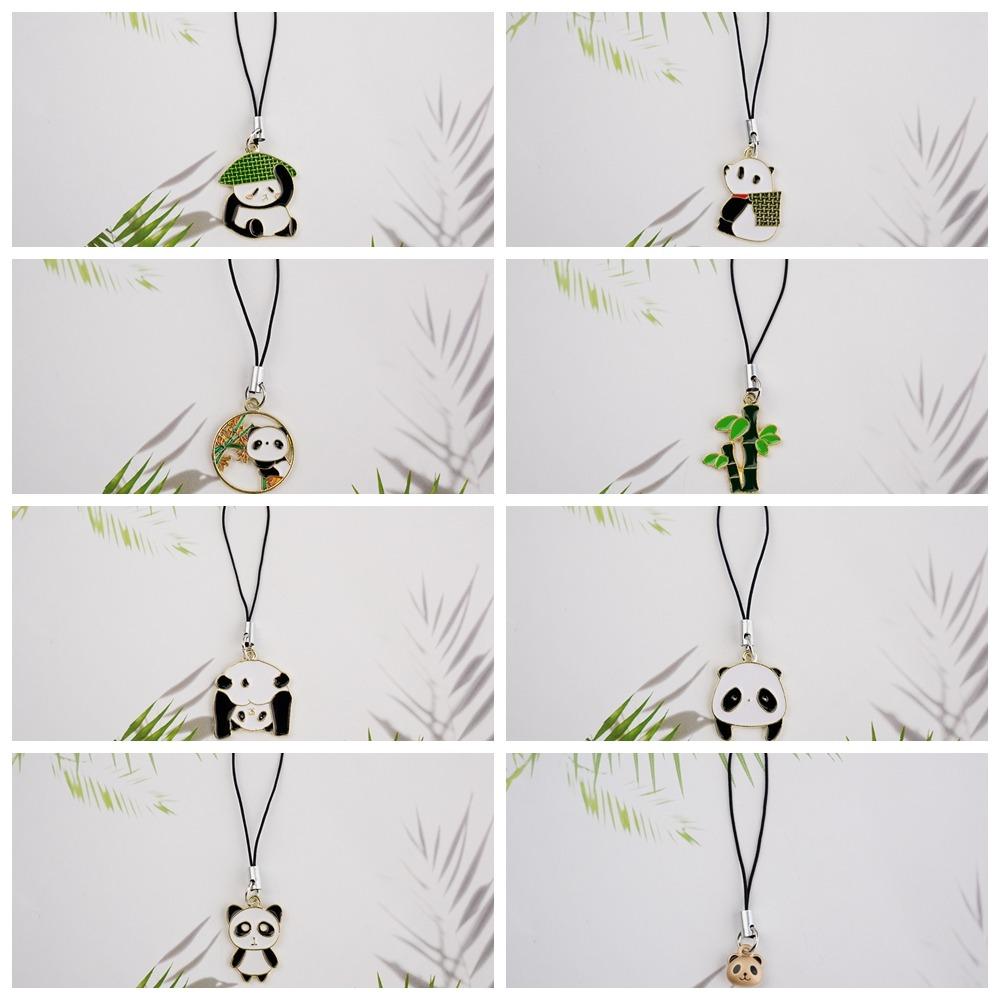 Animal Phone Charm Lanyard Panda Mobile Phone Pendant Cellphone Rope Cute Phone Strap  Bag Pendant