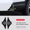 THQP1 2Pcs Car Door Protection Sticker Dash-proof Buffer Adhesive For Lexus F SPORT ES RX NX LS UX LM LX GX LC RZ IS CT GS RC HS SC TX