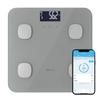 Iris Ohyama Body Composition Scale with App Connectivity, Smartphone-Connected, IBCM-B212-H, Gray
