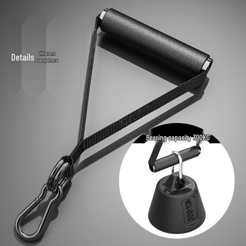 Ayoub Fitness Cable Machine Handles with Carabiners (Pair)