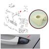 BDP1090 Front Driver Door Handle Lever Cap Cover 5E0837879B for Skoda Octavia Fabia MK3