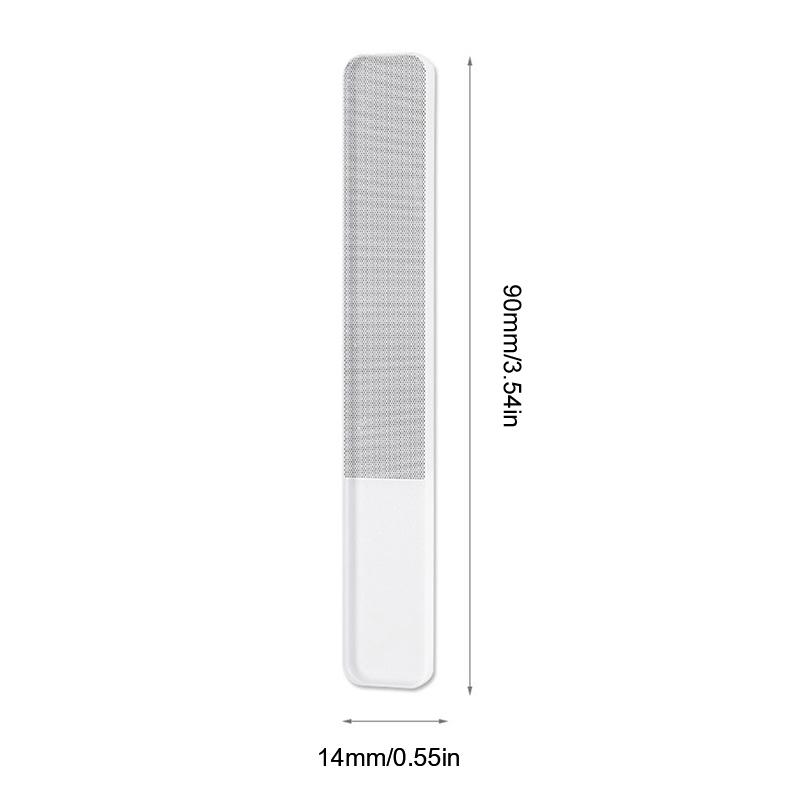 Профессиональные нано-стеклянные буферы для ногтей, прочные пилочки для маникюра, 1 шт., пилочки для ногтей