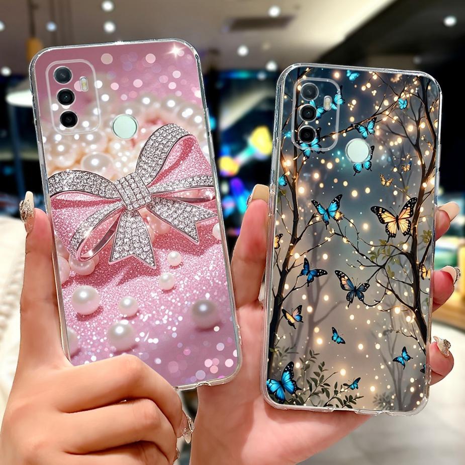 For Oppo A11s Case OppoA33 2020 CPH2137 New Luxury Painted Cover Soft Slim Phone Case For Oppo A53 A53s OppoA53 4G Fundas Bumper