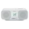 Sony Инфракрасный CD-радиокассетный магнитофон FM с большой батареей, белый W CFD-S401, совместимый с FM/AM/Wide, ЖК-дисплеем/функцией караоке, управляемый, CFD-S401