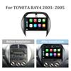 Android 13 беспроводной Carplay для TOYOTA RAV4 2003-2005 аудио стерео автомобильный радиоприемник мультимедийный плеер 4G GPS навигация 2 Din экран