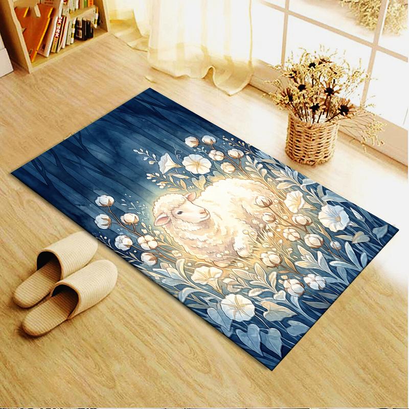 2025 New Healing animals Carpet Rug for Living Room Bedroom Home Sofa Decoration,Kids play Non-slip Floor Mat