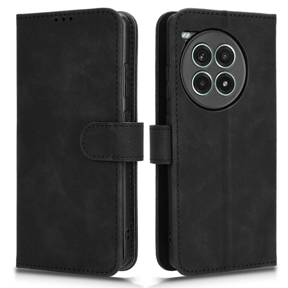 Для OnePlus Ace 3 Pro 5G Чехол Кожаный с эффектом кожи Противоударный Чехол-кошелек Книжка для телефона