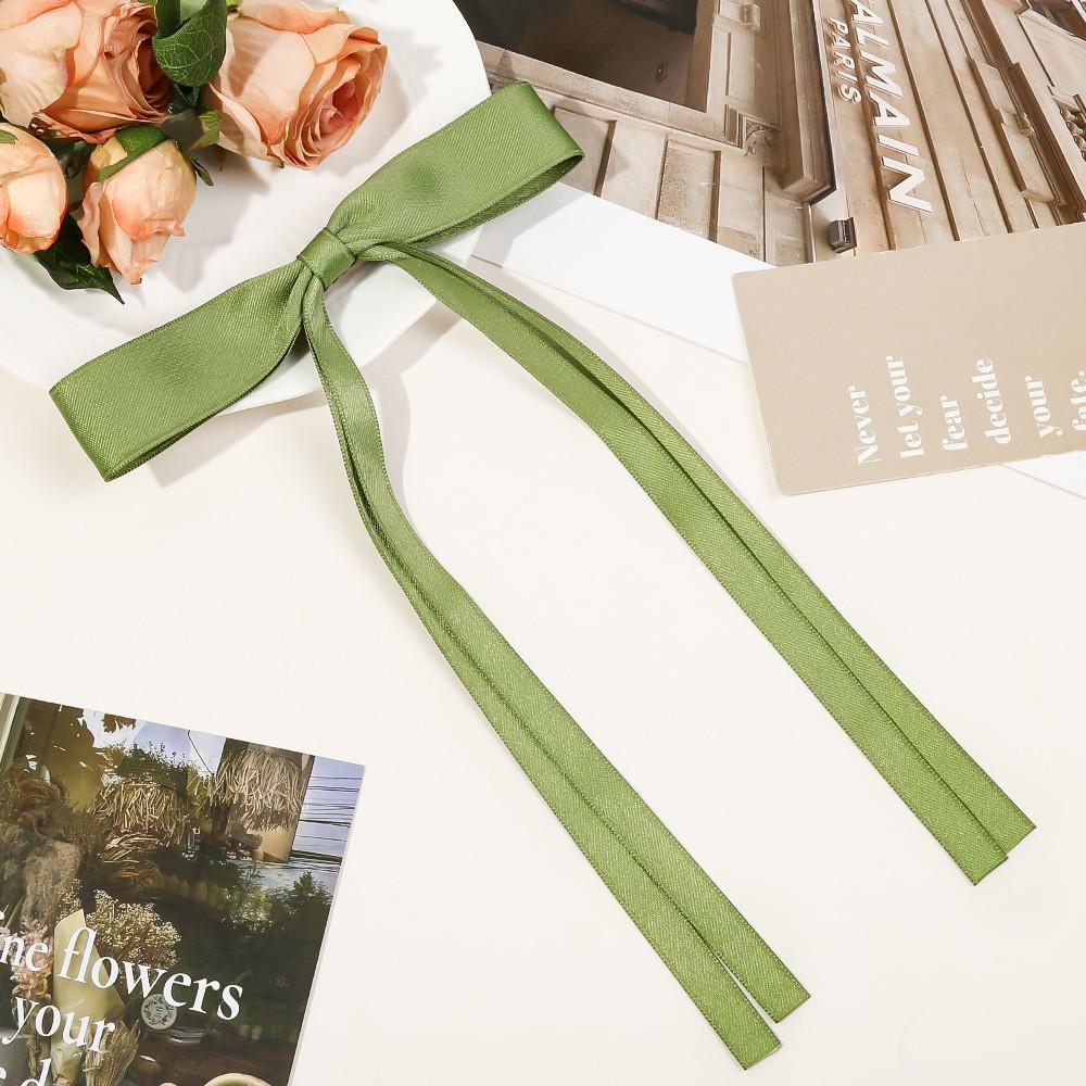 Заколка-уточка с бантом в балетном стиле 4 см: Дофаминовый Сладкий Плетеный Аксессуар для Волос