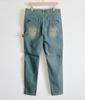 BEATJIVE Used Sarouel Painter Vintage Skinny Work Winter Used 9213-2030 (Size 4, Indigo) Pants, Pants, Denim, Finish, Stretch, Pants, Spring, Summer,