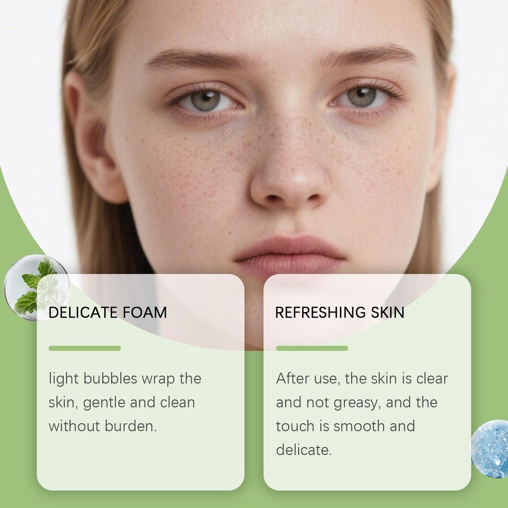 AMZ Facial Cleansing Bubble Mask 90g - Gentle Deep  Cleansing Pore, Blackhead Removal, Pore Tightening, Oil Control, Moisturizing Mask