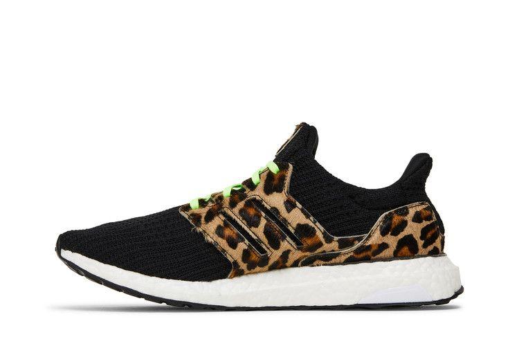 Unisex Sneakers adidas Ultra Boost DNA Leopard Core Black/Signal Green/Core Black