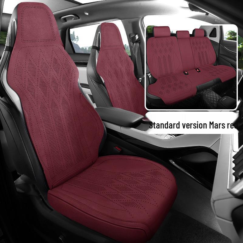 Дышащая и удобная замшевая подушка на сиденье автомобиля Geely Galaxy Four Seasons