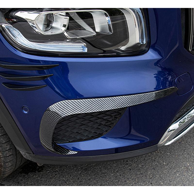 For Mercedes Benz GLB GLB220 GLB250 X247 - Car Front Bumper Spoiler Fender Foglight Fog Lamp Grille Frame Cover Trim