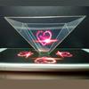 Mobile Phone Holographic Smartphones Smartphone 3d Holo Box Pyramid Display 3d Hologram