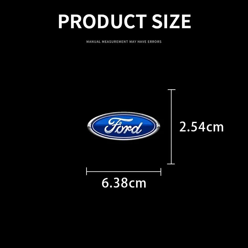 Car Sticker 2026 For Ford Car Logo Car Chair Sun Visor Universal Large Sticker Decoration For Ford Focus 2 MK2 3 4 ST Mondeo Fes