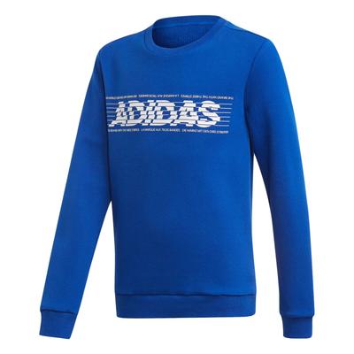 adidas Толстовка Синяя Подростковая ED6510
