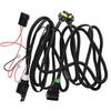 40A Car Fog Lamp Wiring Harness Socket Wire LED Indicator Switch Relay For Fog Led Light Accessories