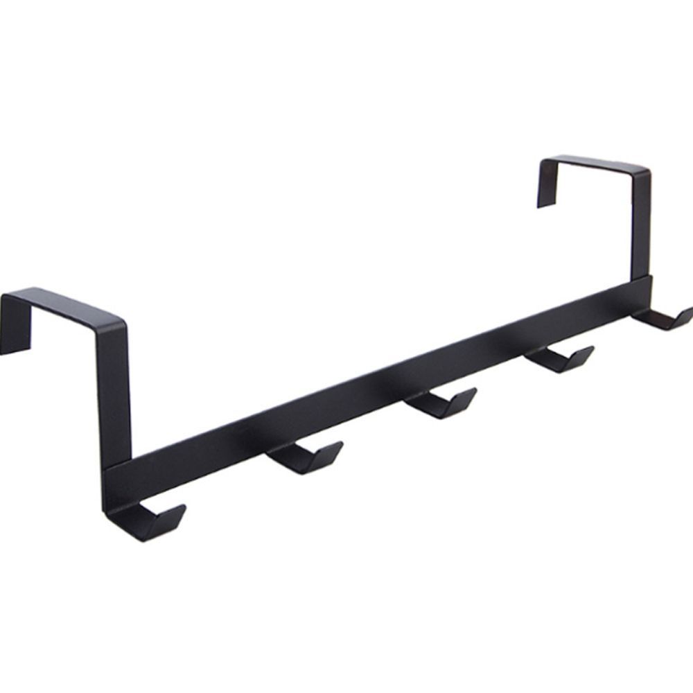 Coat Hat Towel Holder Organizer Over-The-Door Hook Hanging Shelf Storage Rack Hanger