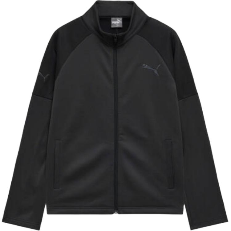 Men's PUMA Jackets Men's Black Stand Collar Moderate Other