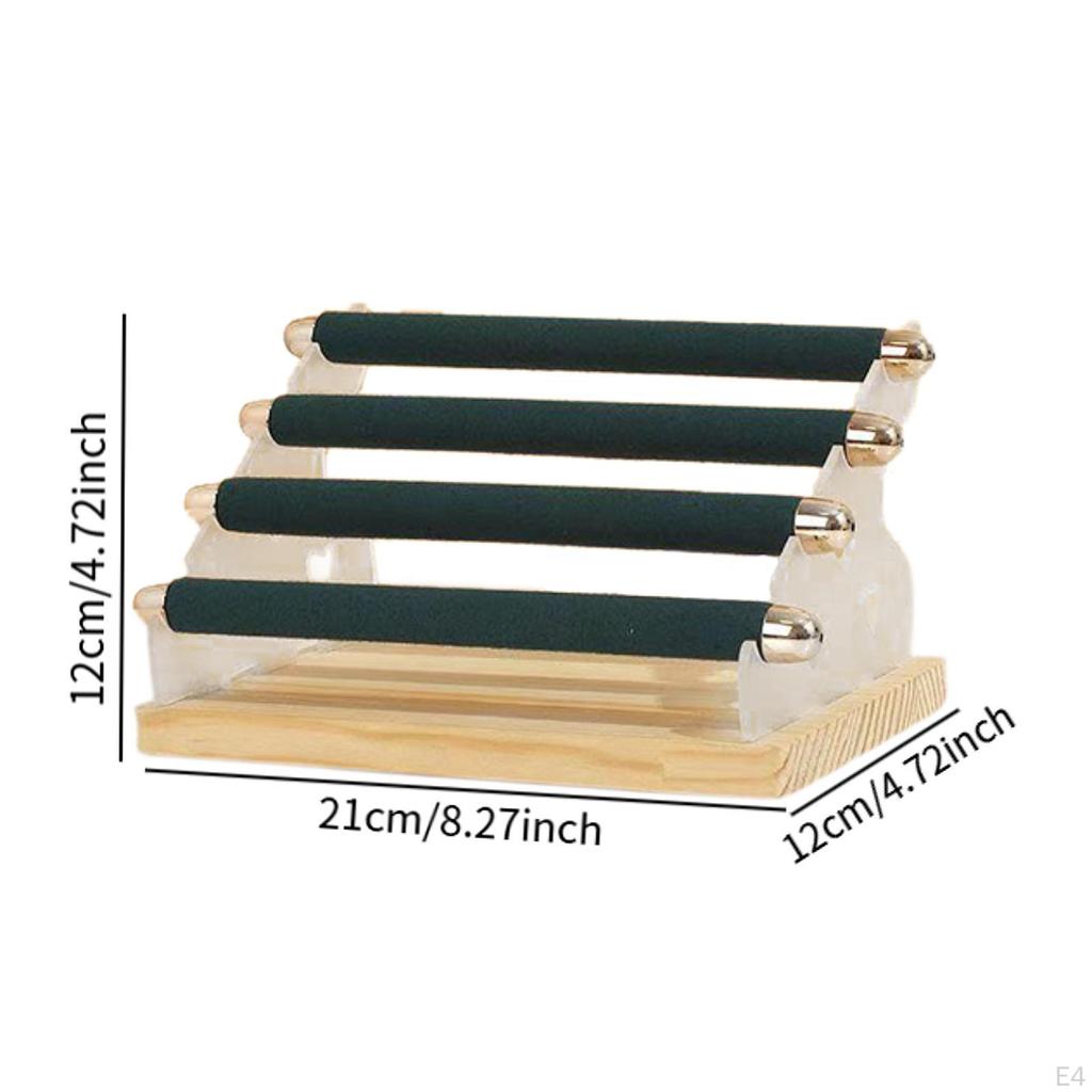 Подставка для ювелирных изделий, органайзер для хранения колец, держатель с большой емкостью