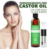 Castor Oil, Hair Growth, Promotes Hair Growth, Making Hair, Eyelashes And Eyebrows Thicker And Fuller. Skin Moisturizer And Hair CareStarter Kit 240ml