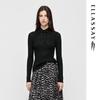 ELLASSAY Women's Wool Mock-Neck Knit Sweater
