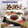 OGC Nice FC Printed 3PCS Bedding Set Breathable Duvet Cover with Pillowcases Decorative Bed Linen for Bedroom Home