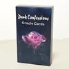 Dark Confessions Oracle Cards Twin Flame Oracle Cards Love Keywords, Messages Deck, Dark Shadow 50 Pcs Cards 10.3*6cm