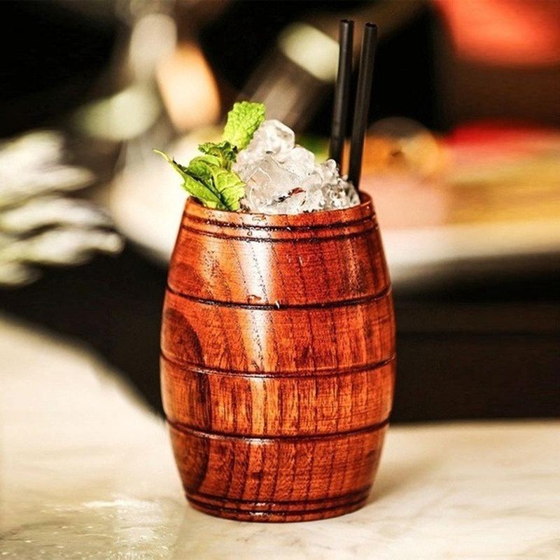 Дубовая бочка емкостью 1,5 л, 3 л, со встроенным вкладышем из алюминиевой фольги для хранения собственного виски, пива, вина, бурбона, бренди и многого другого