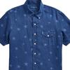Рубашка мужская Polo Ralph Lauren SS23 с принтом звезд, однобортная, синяя 710788295-001