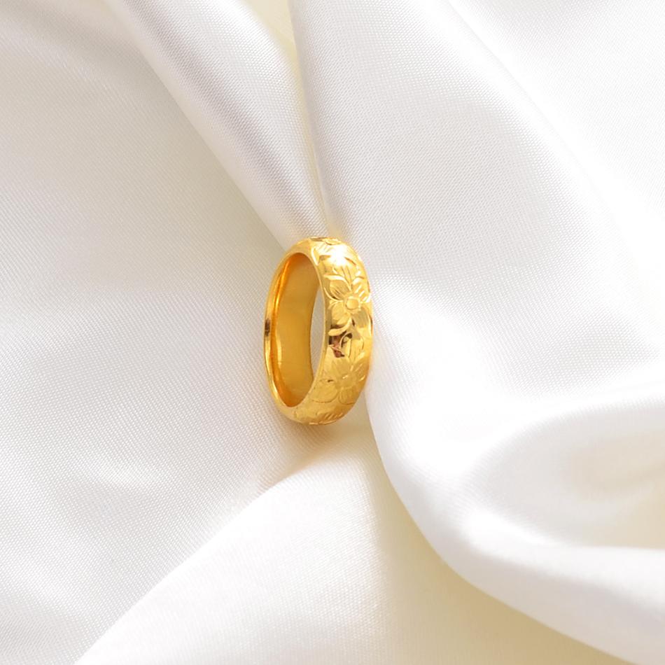 Anniyo Hawaiian Flowers Rings Women Girls African Jewelry Finger-Ring Guam Marshallese Chuuk Micronesia Kiribati #071704