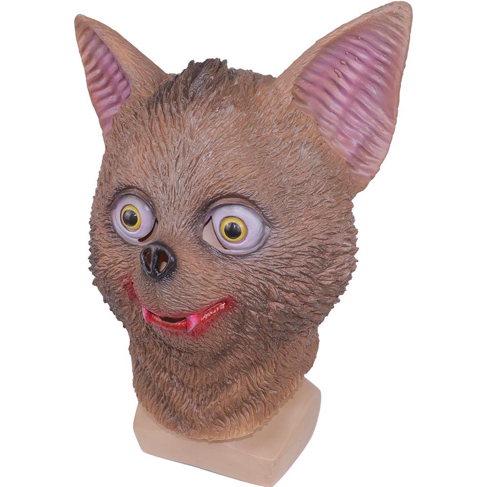 Halloween Horror Vampire Bat Mask, Scary Prank Props, Latex Animal Mask, Bat Monster Headgear