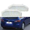 Для Mazda 6 GH 2007-2012 RX-8 2004-2012 белый светодиодный фонарь заднего номерного знака автомобиля, лампа номерного знака
