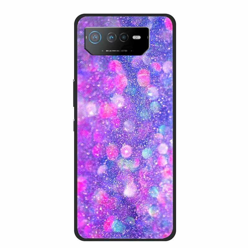 Чехол для телефона Asus ROG Phone 6D Ultimate Задняя крышка Черный ТПУ Силикон Мягкий Чехол Для Asus ROG Phone 6 Pro Чехол Phone6 Pro