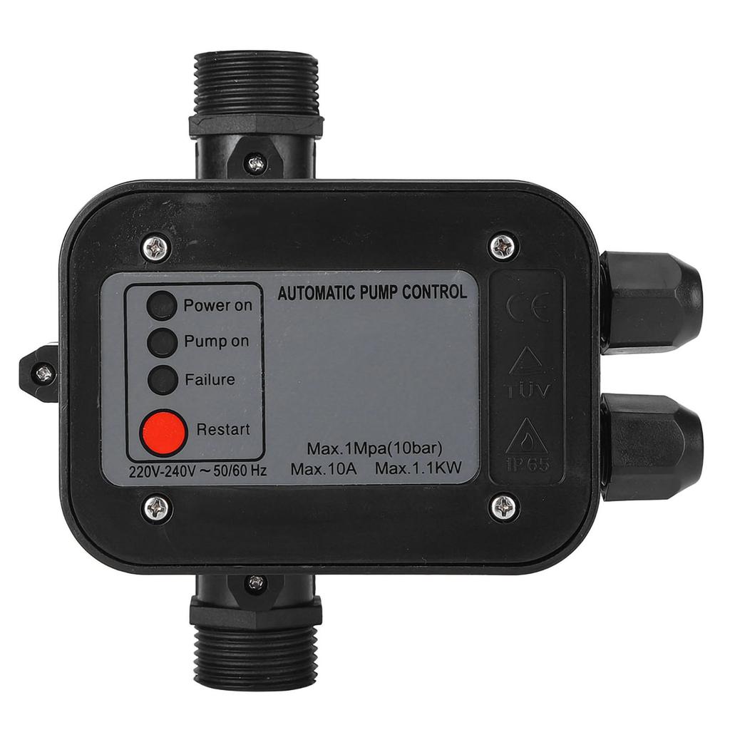 220 В Черный Самовсасывающий Водяной Насос Реле Давления Автоматический Контроллер Давления
