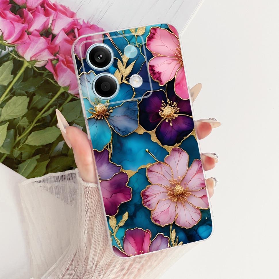 Для Xiaomi Redmi Note 13 4G Чехол Крутой Тигр Лошадь Мягкий Силикон ТПУ Чехол для Телефона Для Redmi Note 13 Note13 4G 5G Задняя Крышка