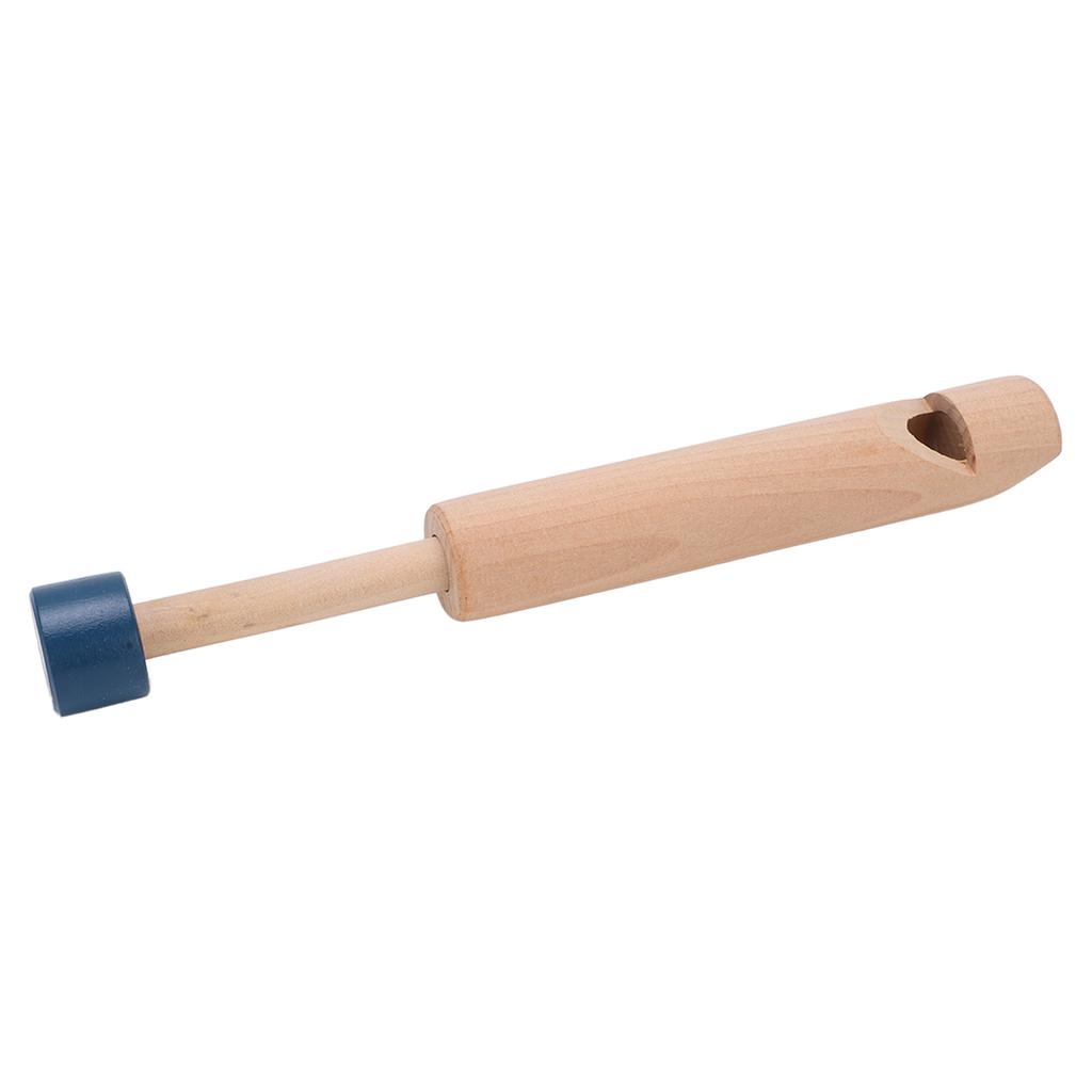 Деревянный слайд-свисток, флейта с функцией изменения голоса, развивающий инструмент, игрушка для детей, синий