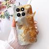 For Honor 400 Smart 5G Case LGN-NX1 Luxury Flowers Butterfly Painted Cover Silicone Case For Honor X7d X 7d HonorX7d Soft Fundas