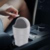 Автомобильный мусорный бак с крышкой, экономящий место, автомобильный мусорный стакан, автомобильный мусорный бак, откидная крышка, автомобильные гаджеты, аксессуары для салона автомобиля