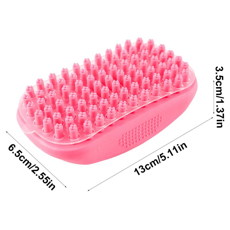 Щетка для мытья собак Щетка для ухода за кошками Щетка для вычесывания собак Шампунь для животных Ванна Успокаивающий массаж Резиновые щетинки Щетка-грабли Животное