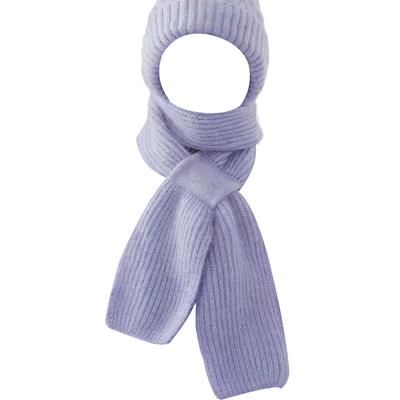 Комплект шапка и шарф обеспечивает большую защиту для максимального тепла Шапка-бини Шарф Плюшевая шапка Шарф Все